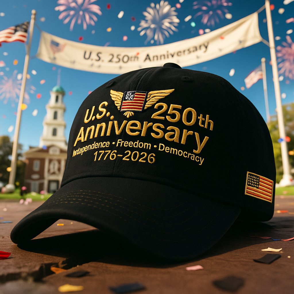 U.S. 250th Anniversary Retro Washed Cap