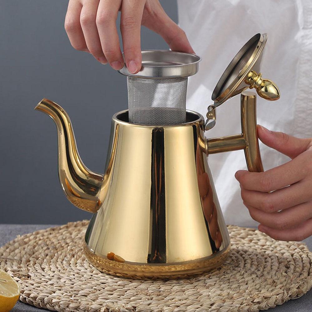 Best Induction Kettle Cooker With Filter Durable Stainless Steel Tea Kettle