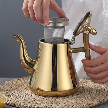 Best Induction Kettle Cooker With Filter Durable Stainless Steel Tea Kettle