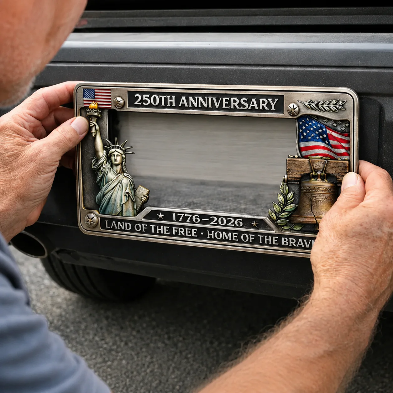 250th Anniversary Commemorative License Plate Frame