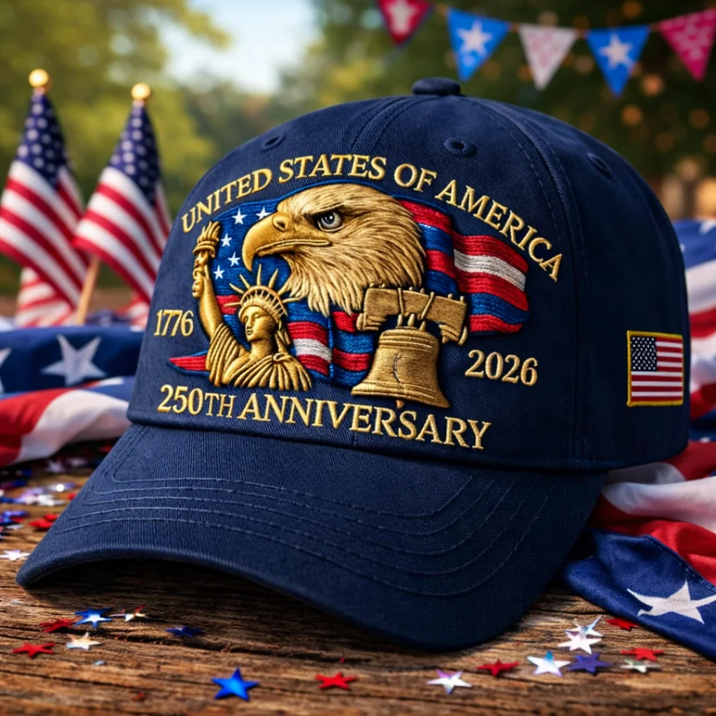 America 250th 1776–2026 Commemorative Hat – Limited Patriotic Edition