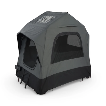 Quick-Setup 2-Person Camping Tent with Electric Pump, Inflatable Rooftop Tent for Car & SUV, 86.5″ L x 57″ W x 52.5″ H
