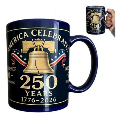 250th Anniversary Coffee Mug, Ceramic Coffee Mug