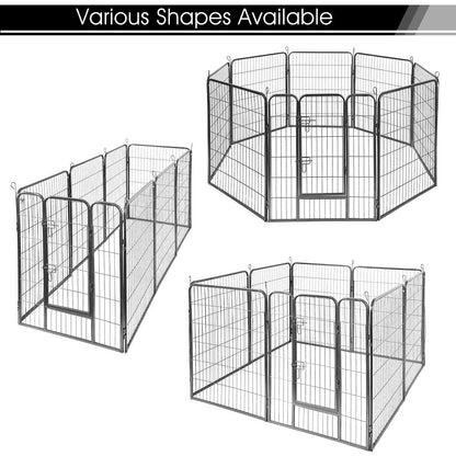 48 inch Dog Playpen with Door (8 or 16 pannels)