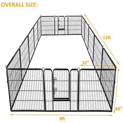 48 inch Dog Playpen with Door (8 or 16 pannels)